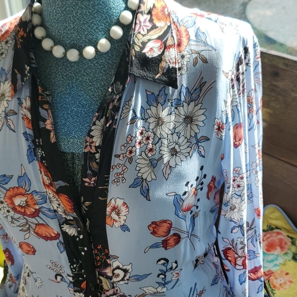 Maeve Anthropologie Midi Floral Dress - Picture 7 of 16